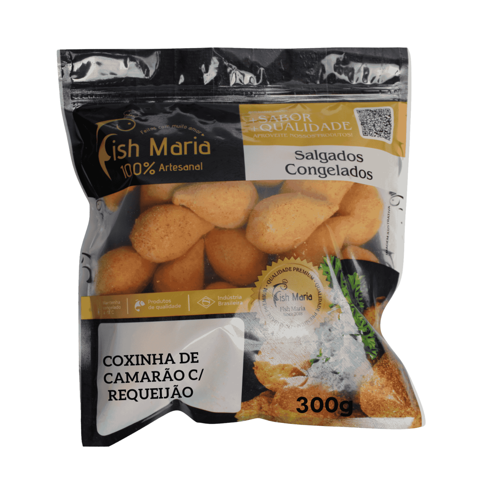 Coxinha de Camarão c/ Requeijão